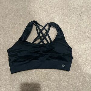 Marika Black Strappy Sports Bra